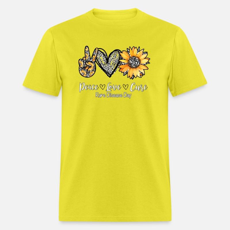 Daisy Peace Love Cure Rare Disease Day