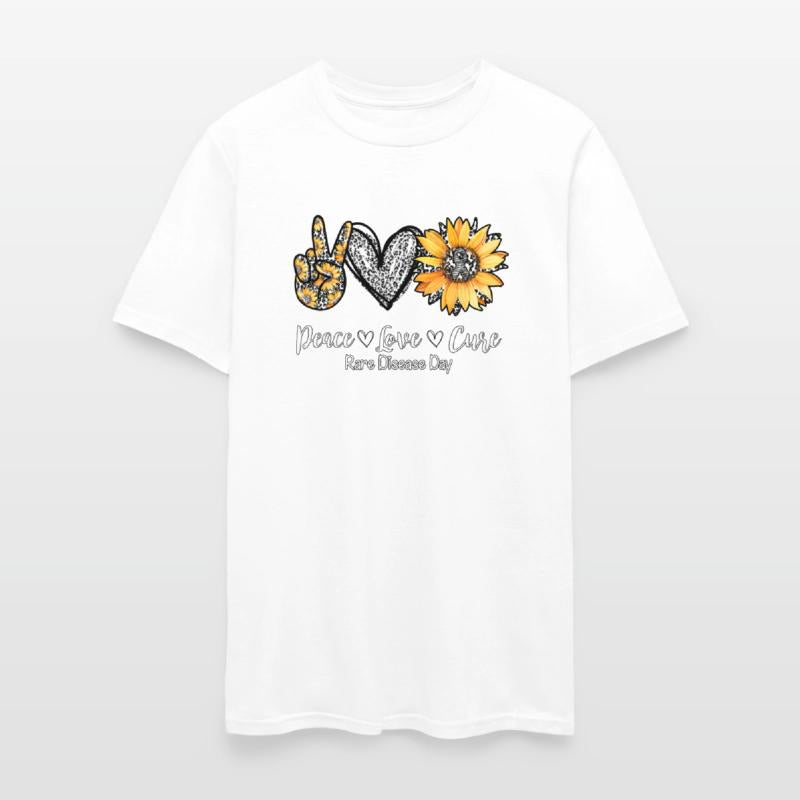 Daisy Peace Love Cure Rare Disease Day