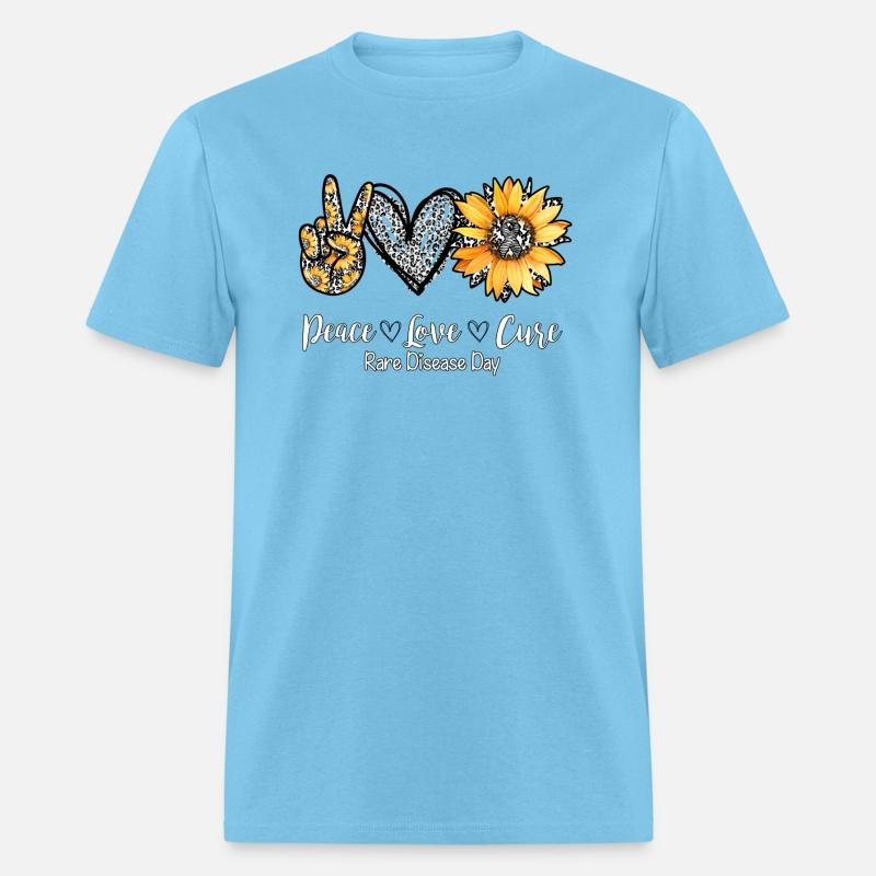 Daisy Peace Love Cure Rare Disease Day
