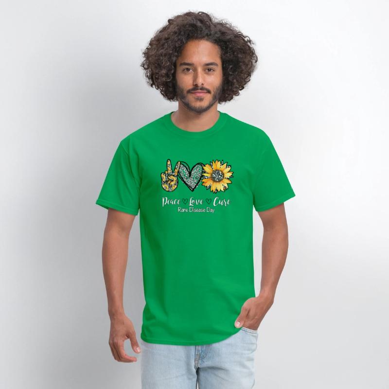 Daisy Peace Love Cure Rare Disease Day