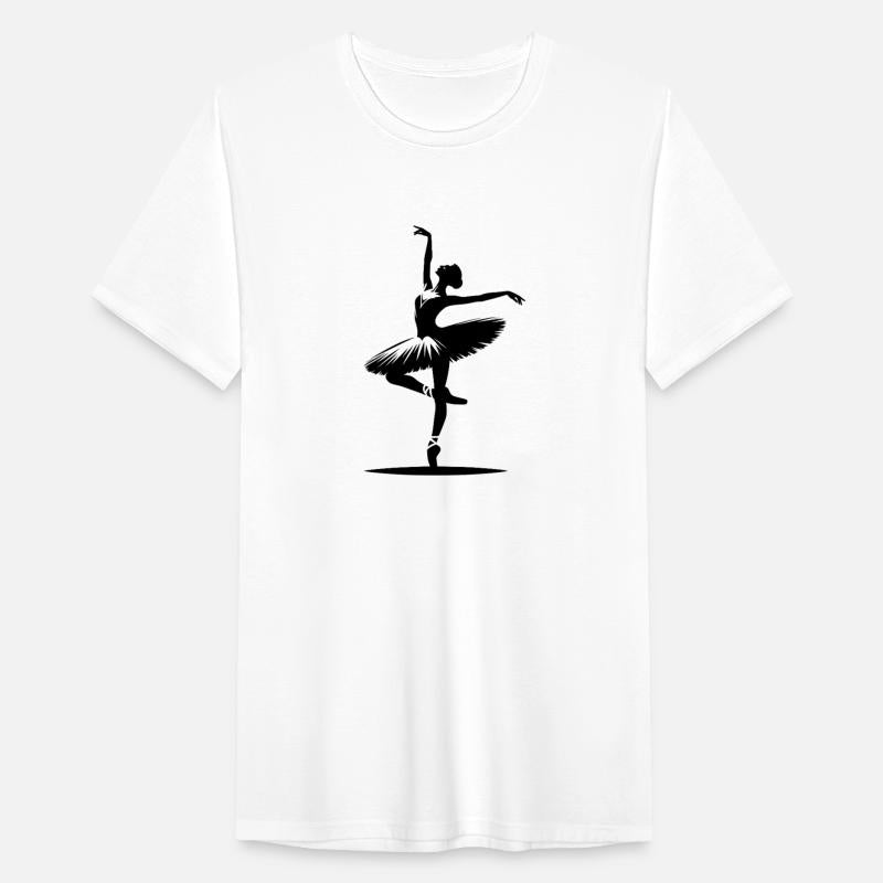 Dancing Ballerina In Perfect Dance Pose