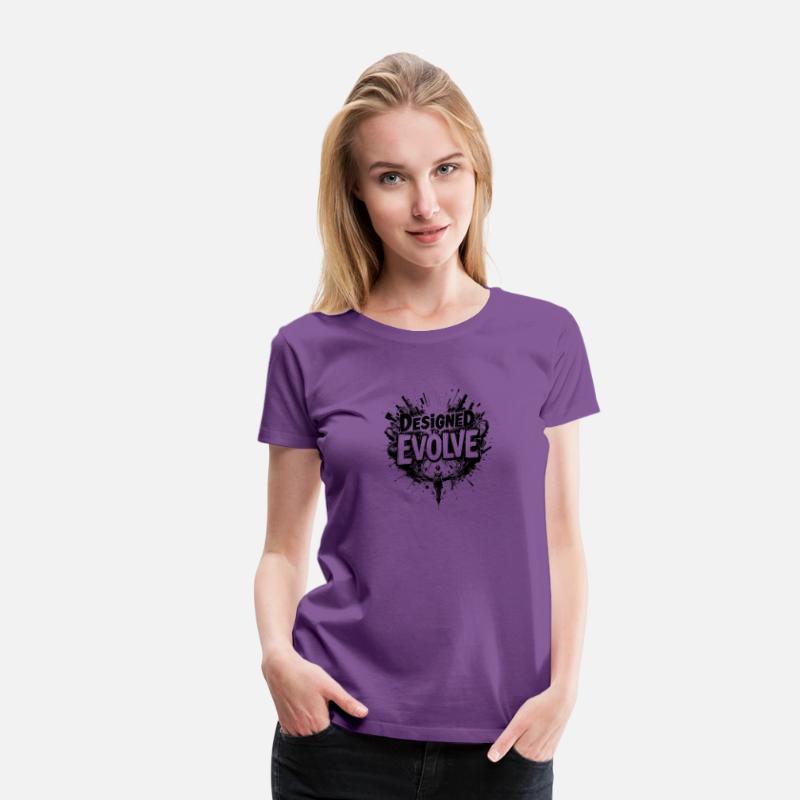 DESIGNED TO EVOLVE – Bold Abstract Evolution Art