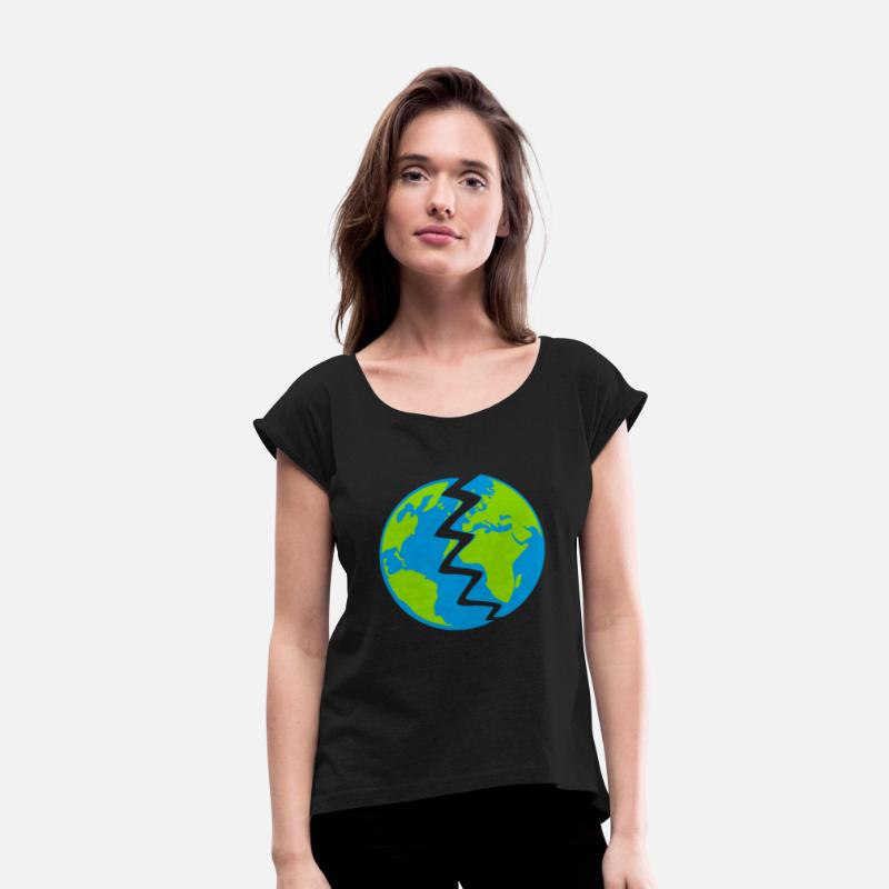 Destroyed earth design