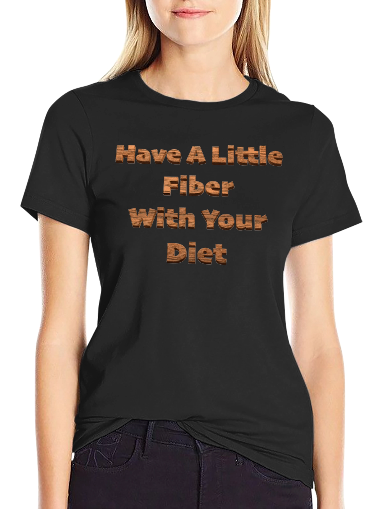 Fiber Diet Graphic T-Shirt