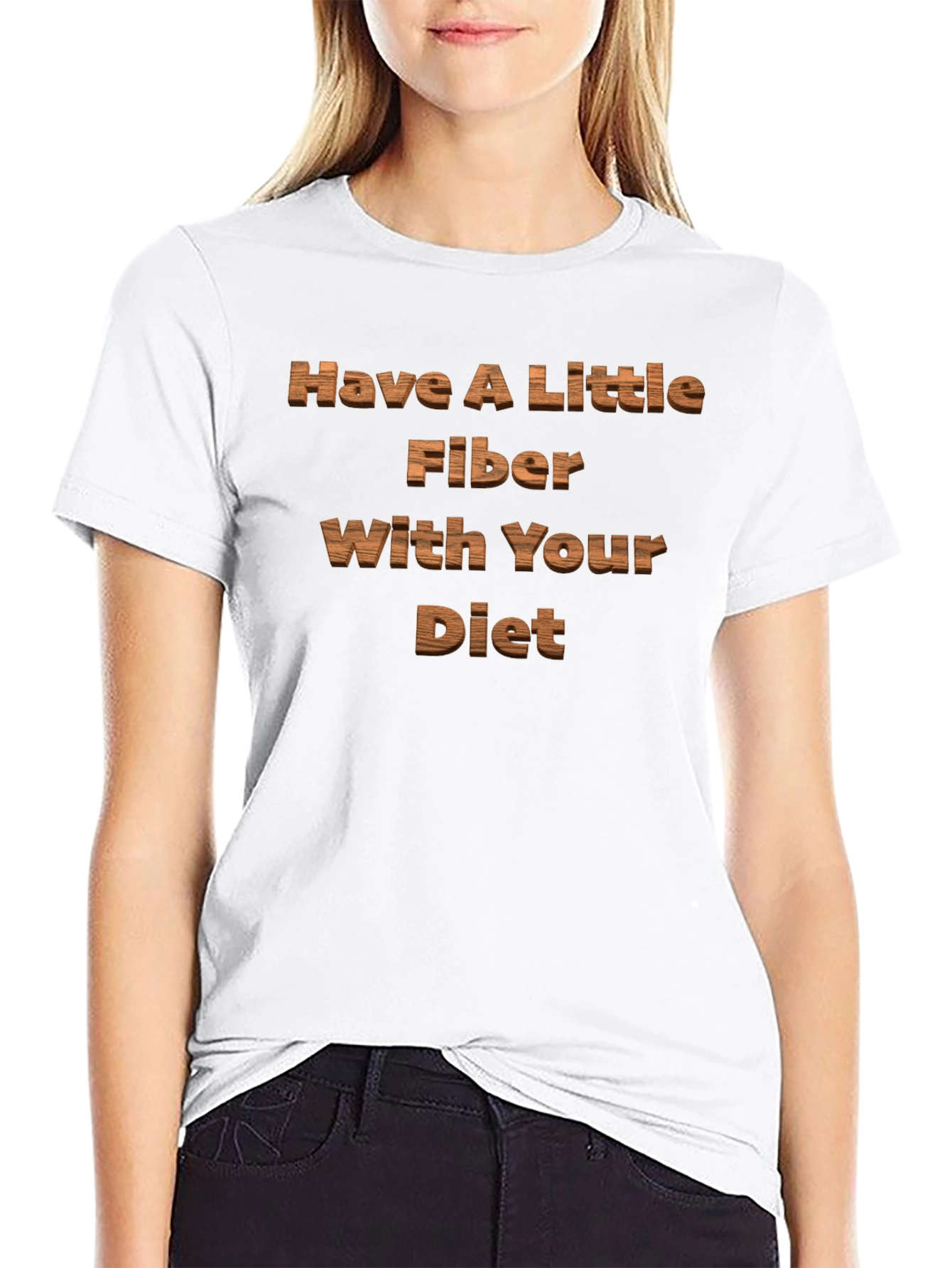 Fiber Diet Graphic T-Shirt