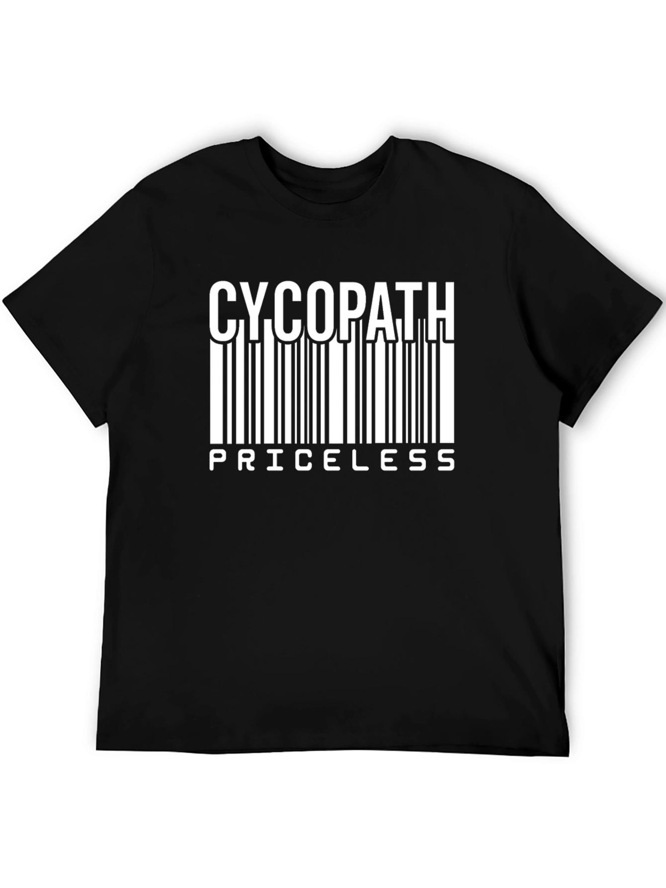 Cycopath Priceless Barcode Graphic T-Shirt