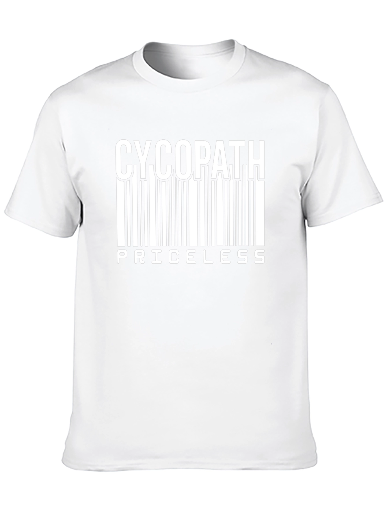 Cycopath Priceless Barcode Graphic T-Shirt