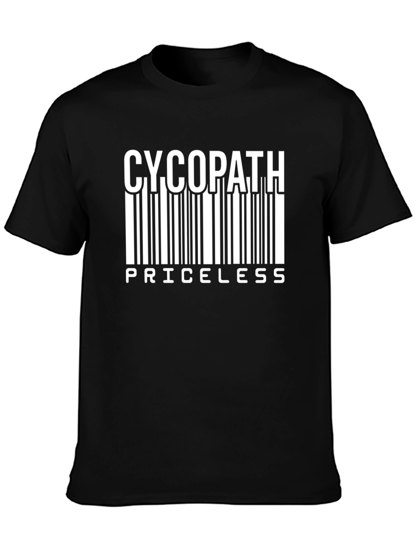 Cycopath Priceless Barcode Graphic T-Shirt