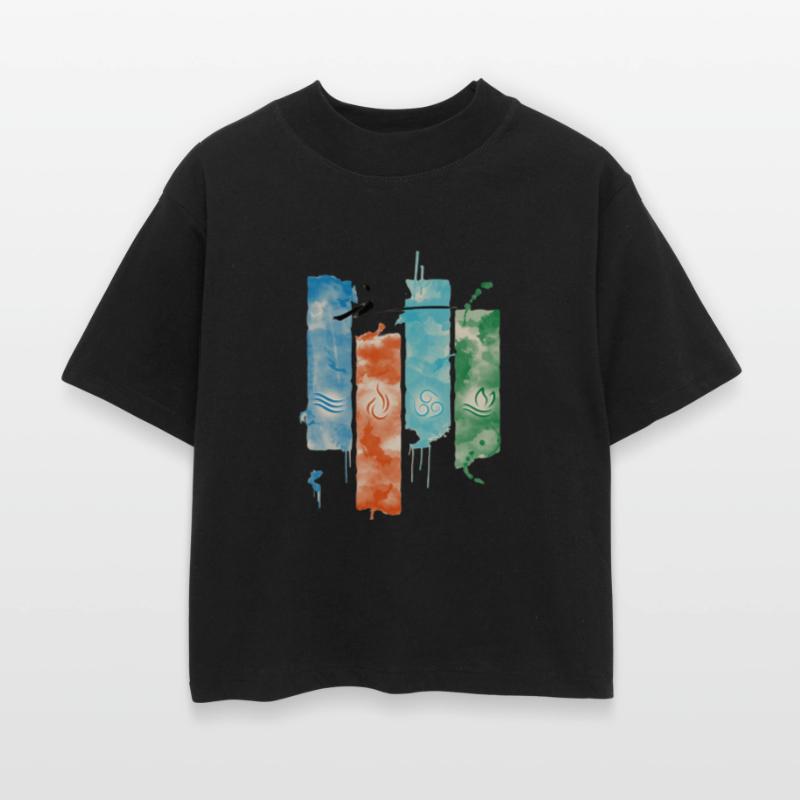 Digital Artwork of avatar 4 elements.