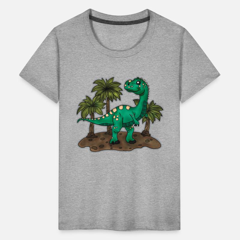 Dino Land Walk - Crazy Cool Kids Shirt Design