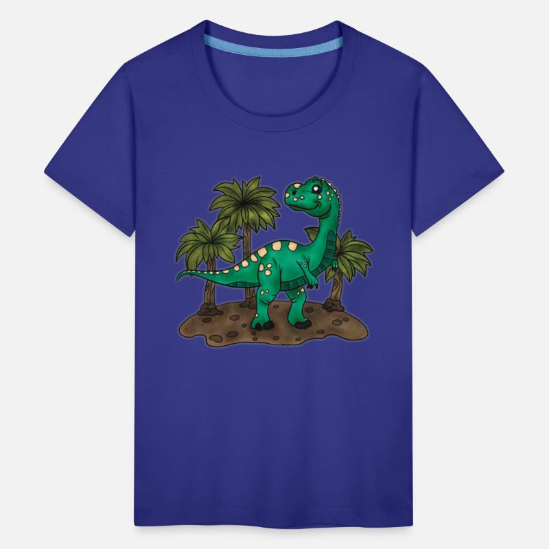 Dino Land Walk - Crazy Cool Kids Shirt Design