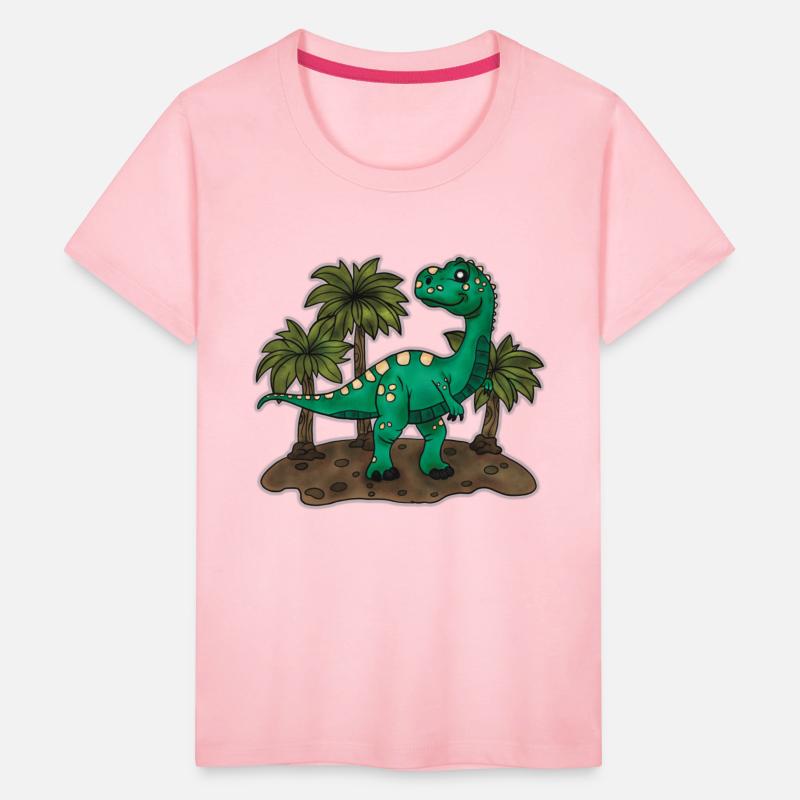 Dino Land Walk - Crazy Cool Kids Shirt Design