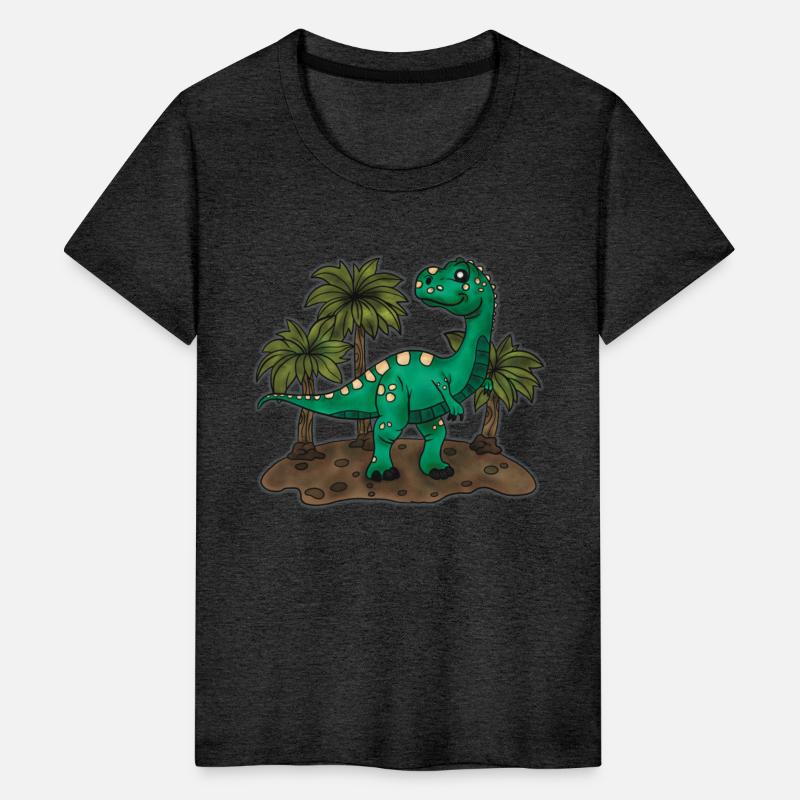 Dino Land Walk - Crazy Cool Kids Shirt Design