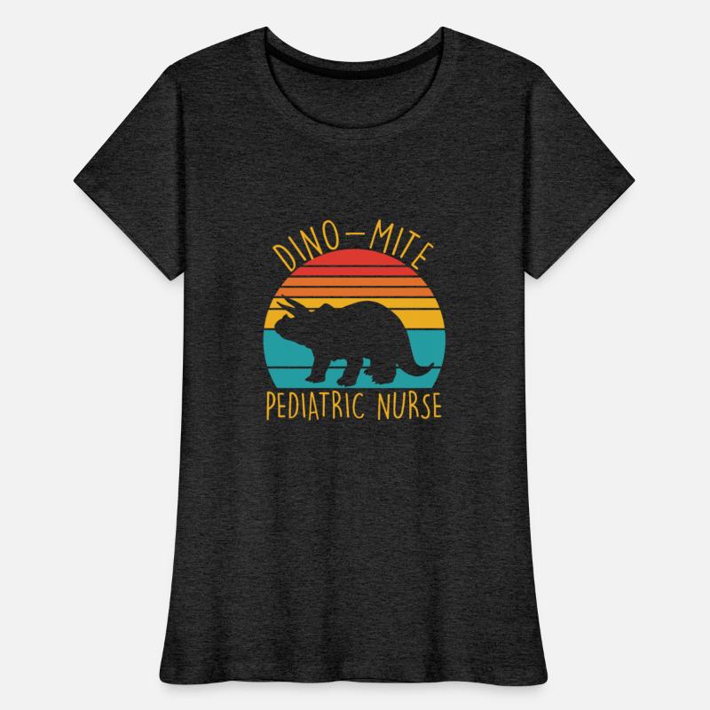 Dino-mite Pediatric Nurse Retro Apparel