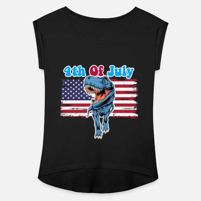 Dinosaur 4th of July Boys Girls Men Amerisaurus