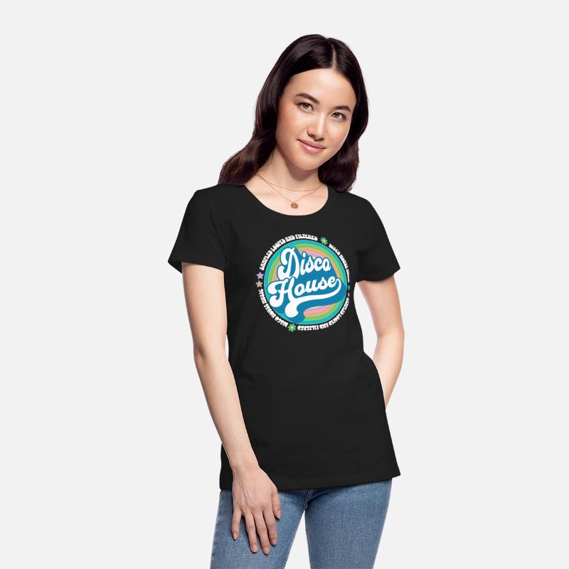 DISCO HOUSE - Staged Gradient Circle (Turquoise)