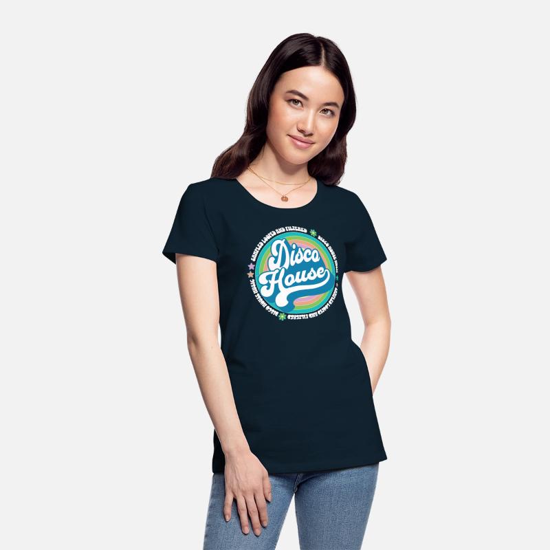 DISCO HOUSE - Staged Gradient Circle (Turquoise)