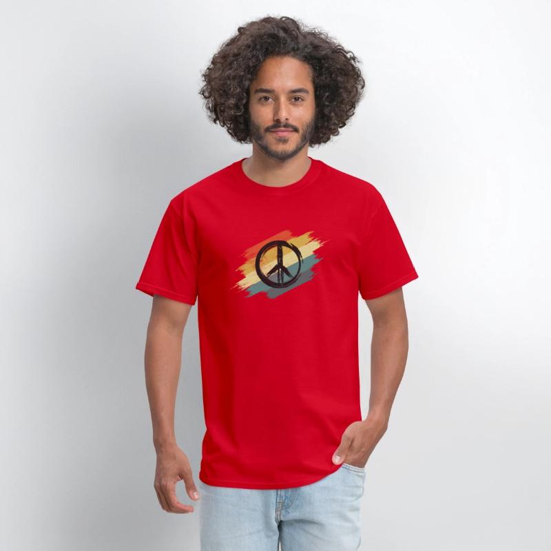 Distressed Peace Sign