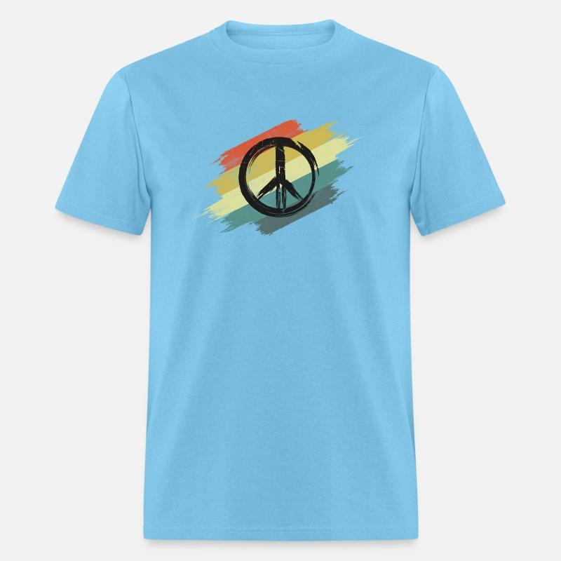 Distressed Peace Sign