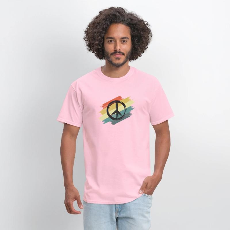 Distressed Peace Sign