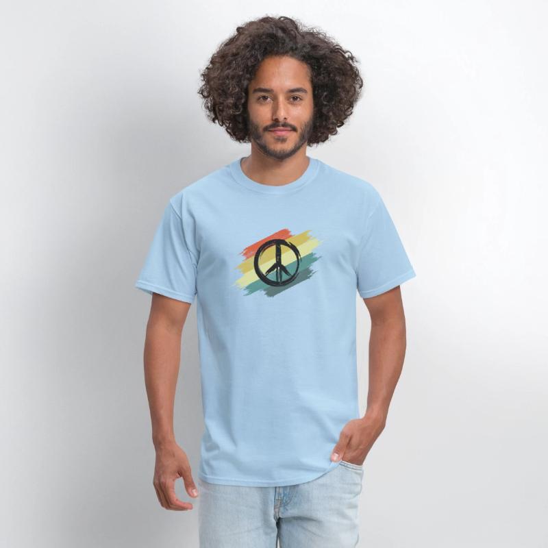 Distressed Peace Sign