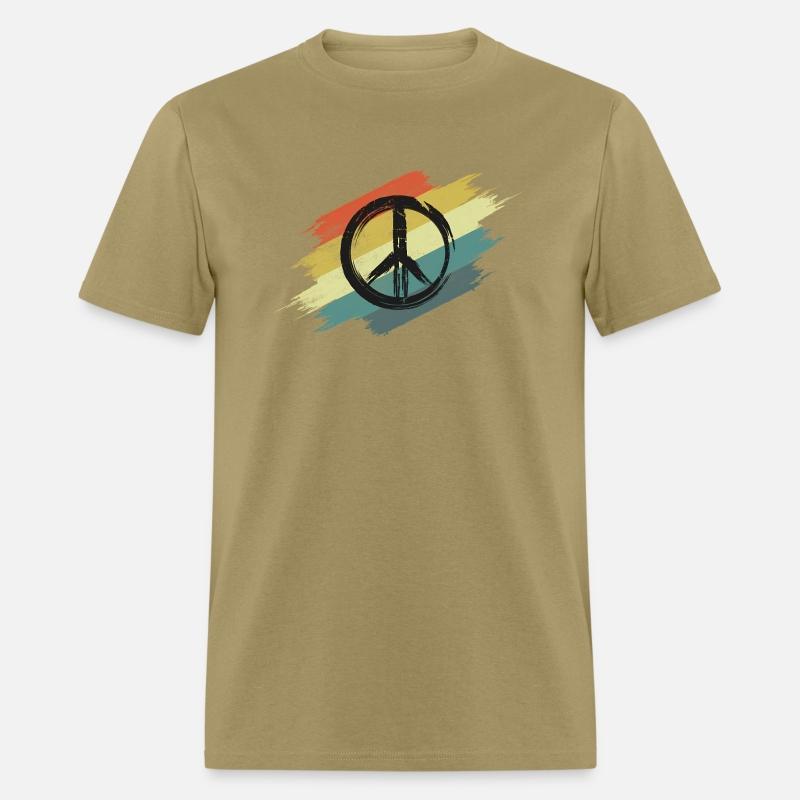 Distressed Peace Sign