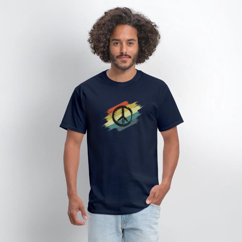 Distressed Peace Sign