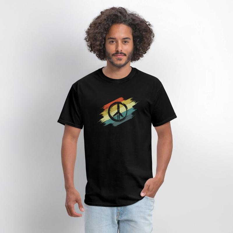 Distressed Peace Sign