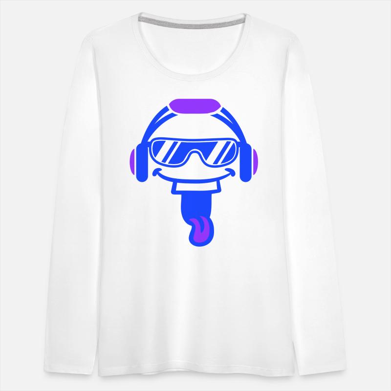 DJ Face Laughing Happy Head Sunglasses Music Party