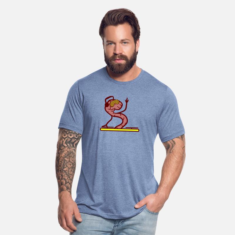 DJ Worm Party Animal Club Music Caterpillar Snake