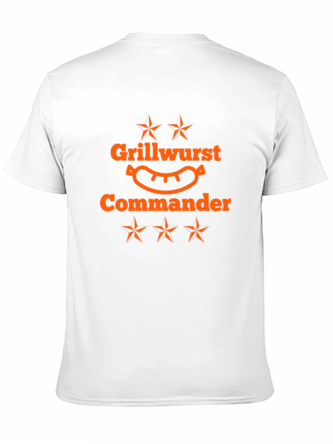 Grillwurst Commander Black T-Shirt