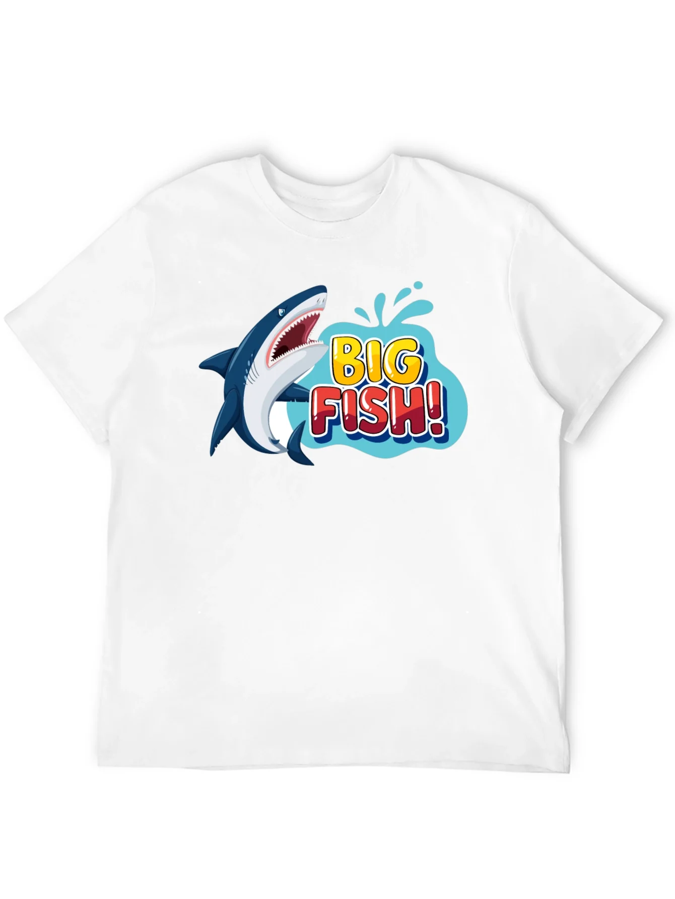 Big Fish Shark Graphic T-Shirt