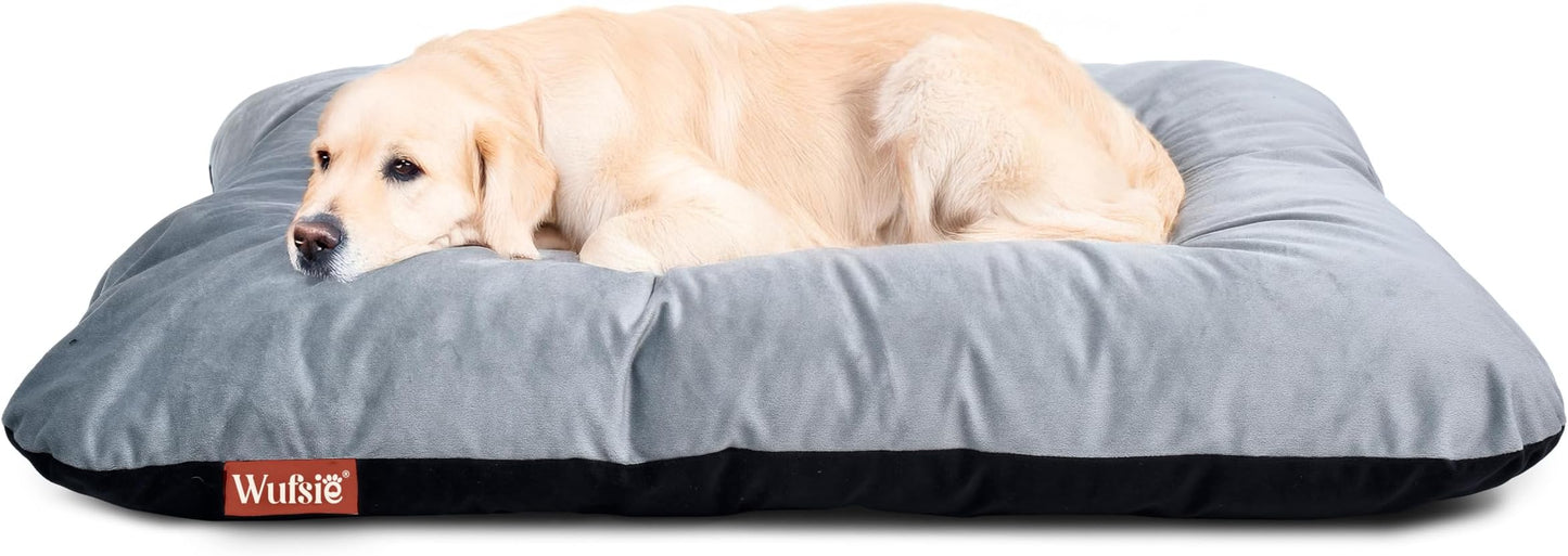 Dog Bed Large 70x100cm | Reversible Premium Velvet - Latest Style
