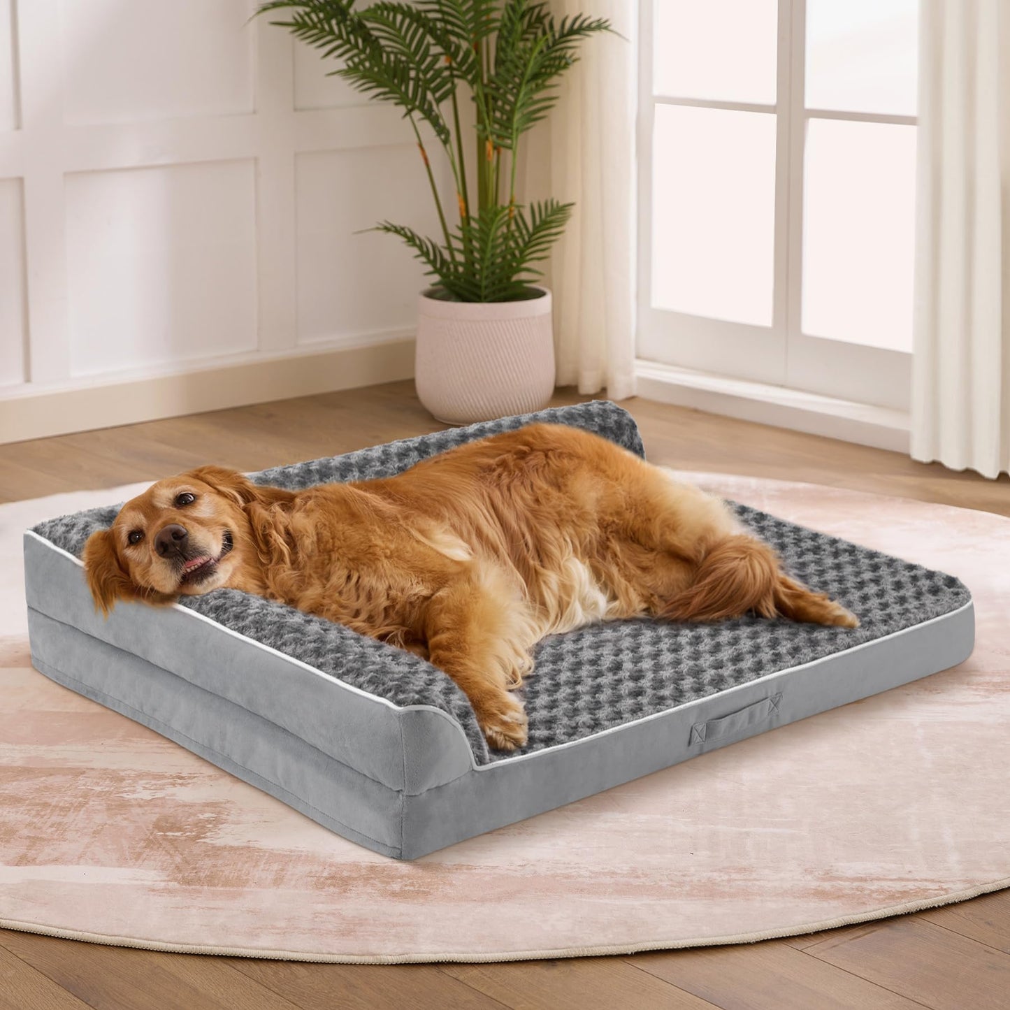 Dog Beds Large Sized Dogs, XL Orthopedic Dog Beds  - Latest Style