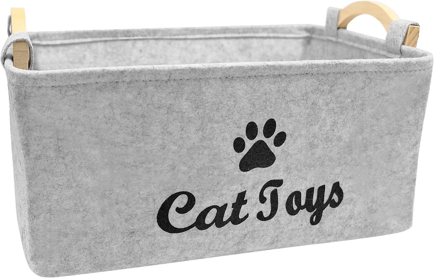 Dog Toy Box Storage Basket Bin, Large Folding Cat  - Latest Style