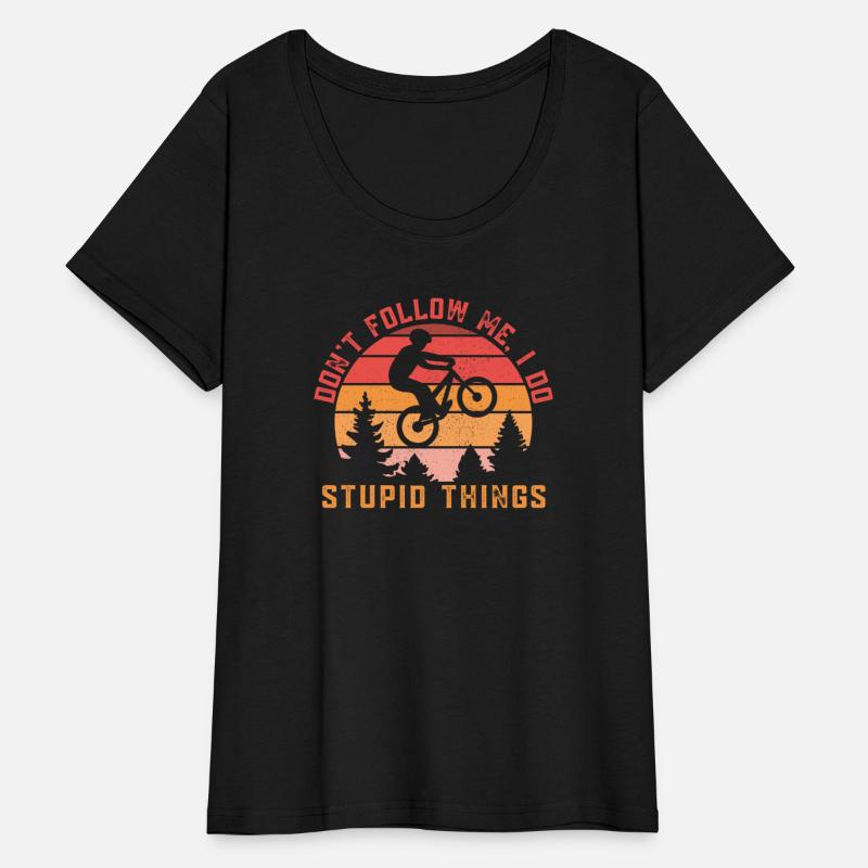 Don't follow me I do stupid - Retro Biker