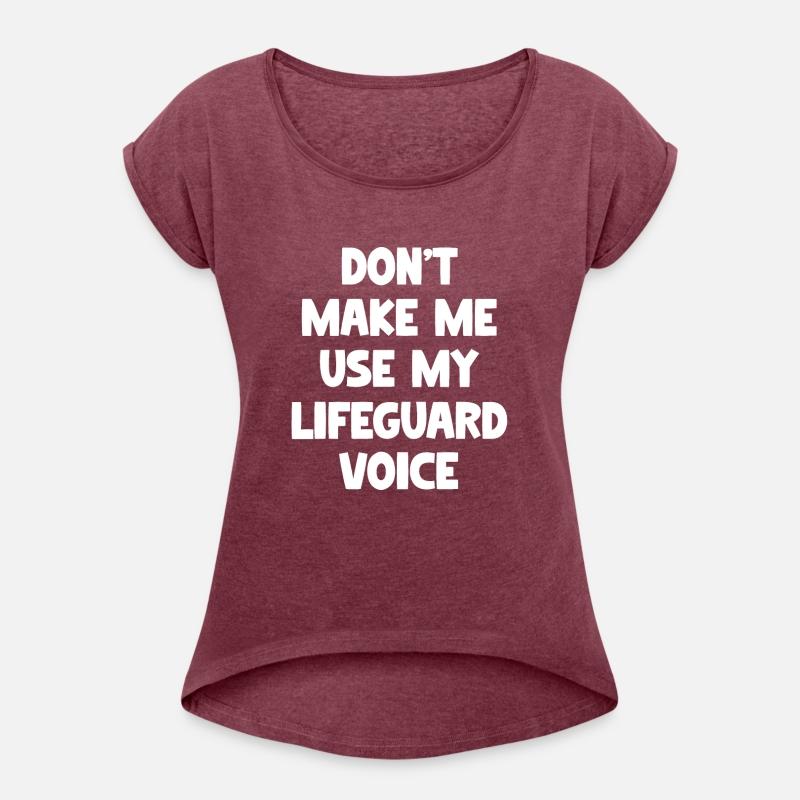 Don't Make Me Use My Life Guard Voice Funny