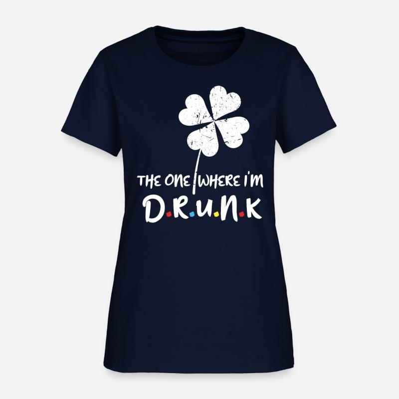 Drunk Beer Paddy Shamrock Saint Patrick Day