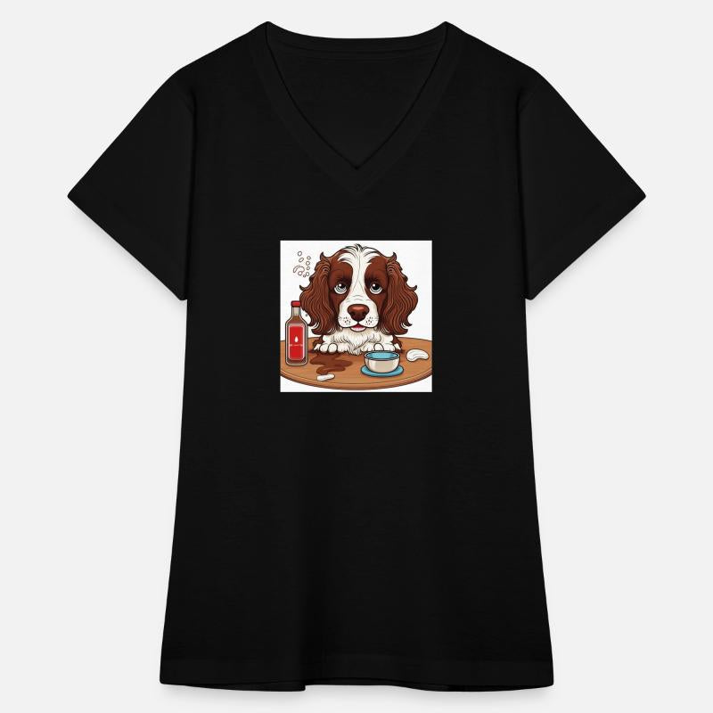 Drunk spaniel
