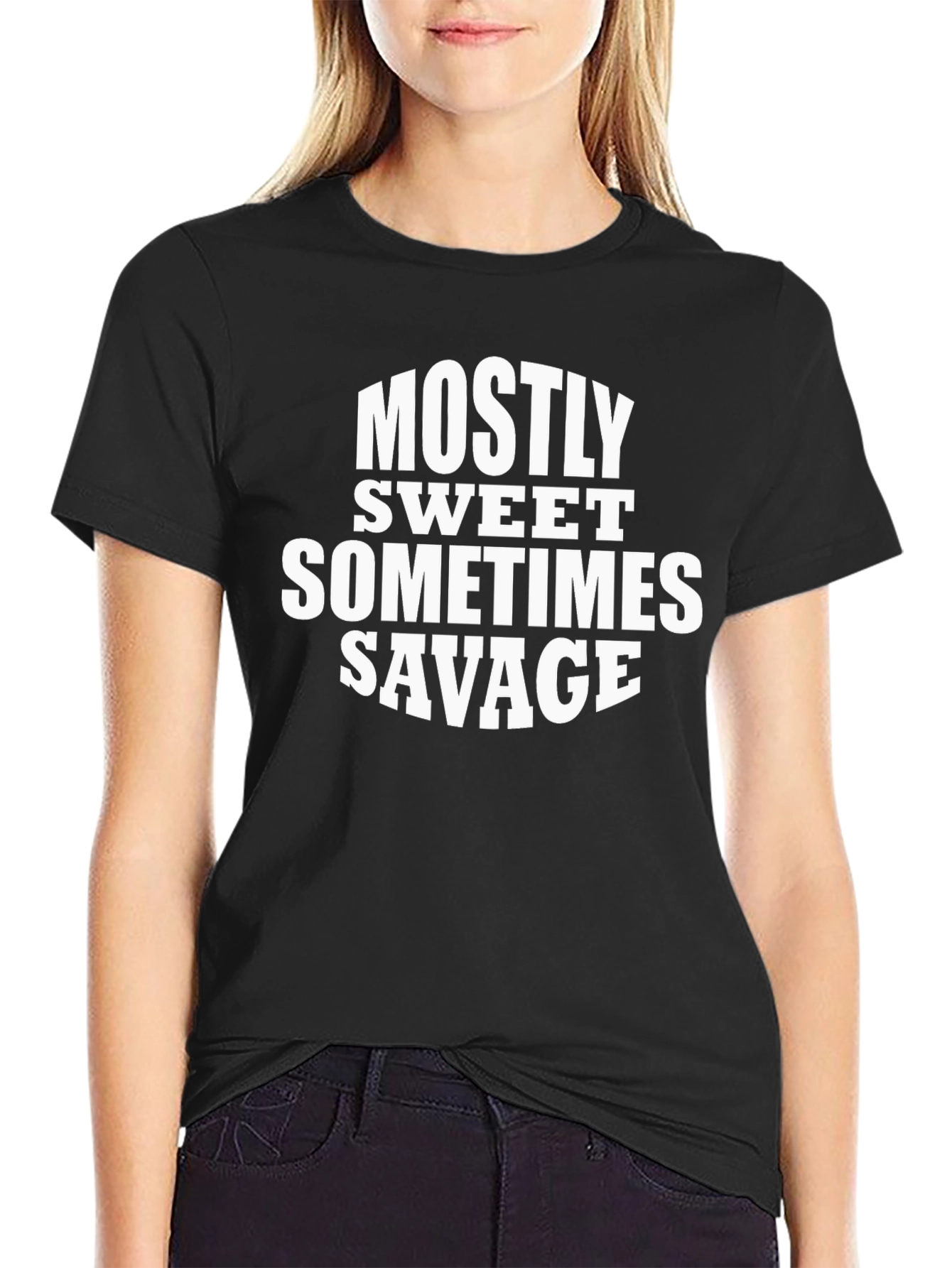 Mostly Sweet Sometimes Savage Graphic Tee