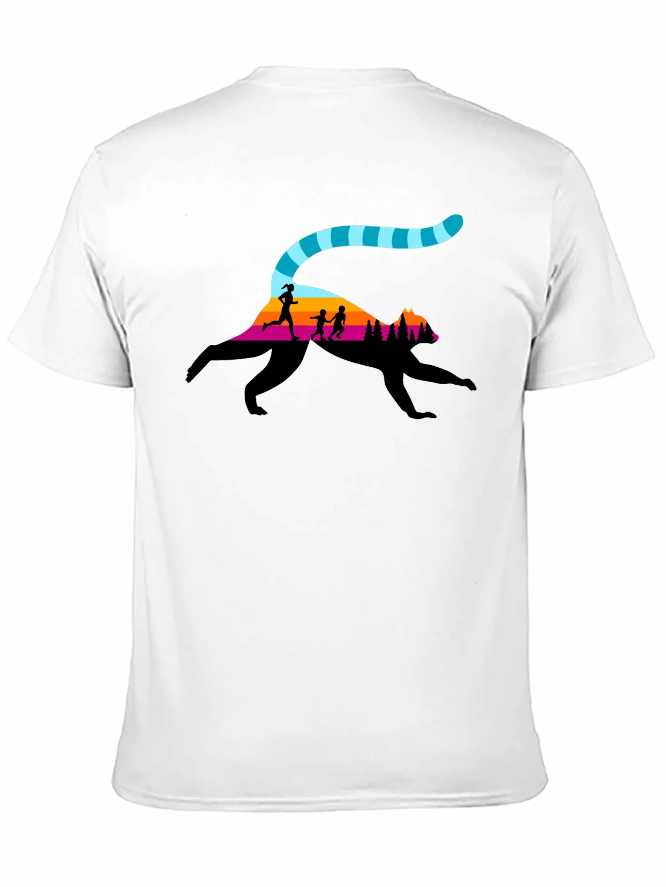 Nature Trail Run Black T-Shirt