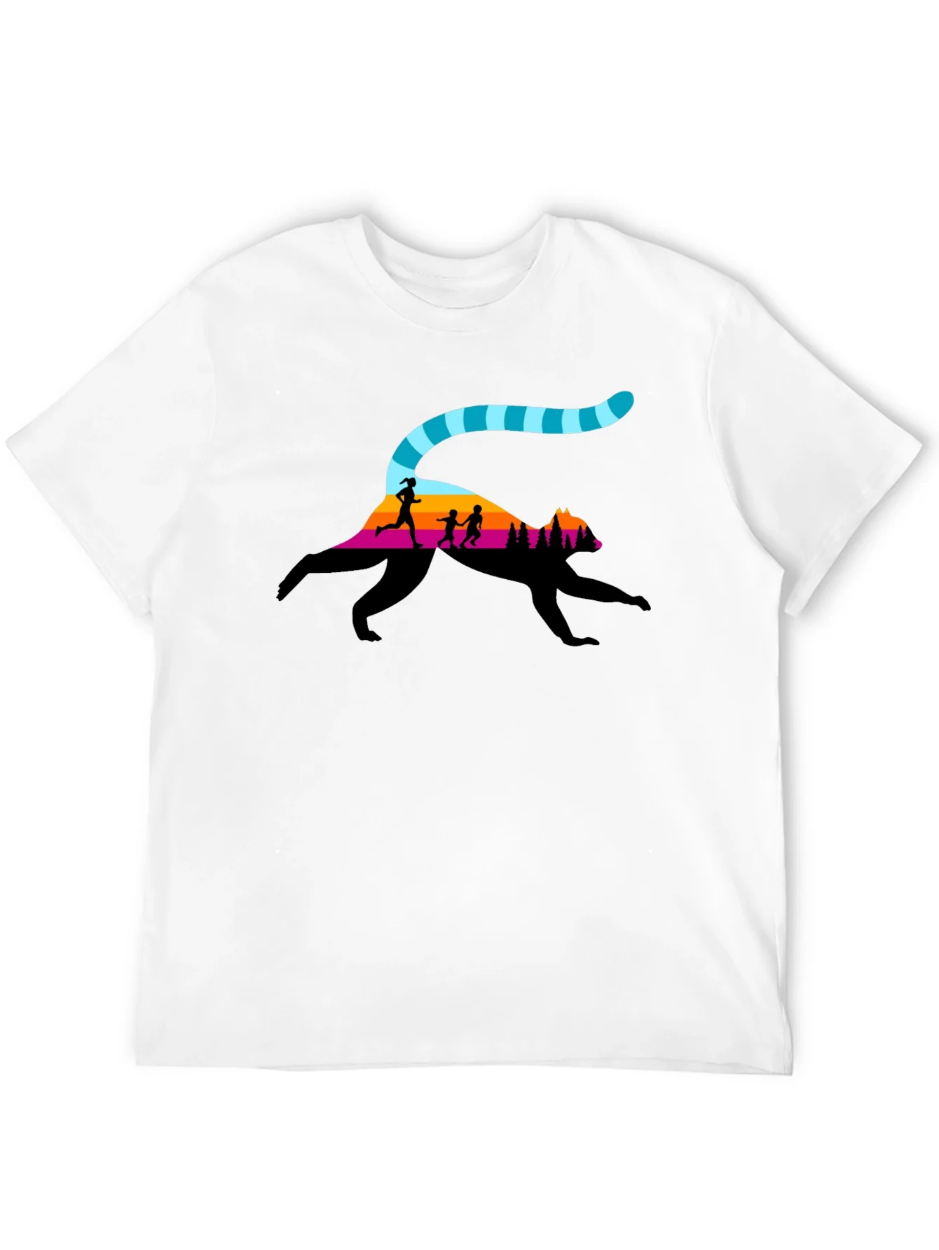 Nature Trail Run Black T-Shirt