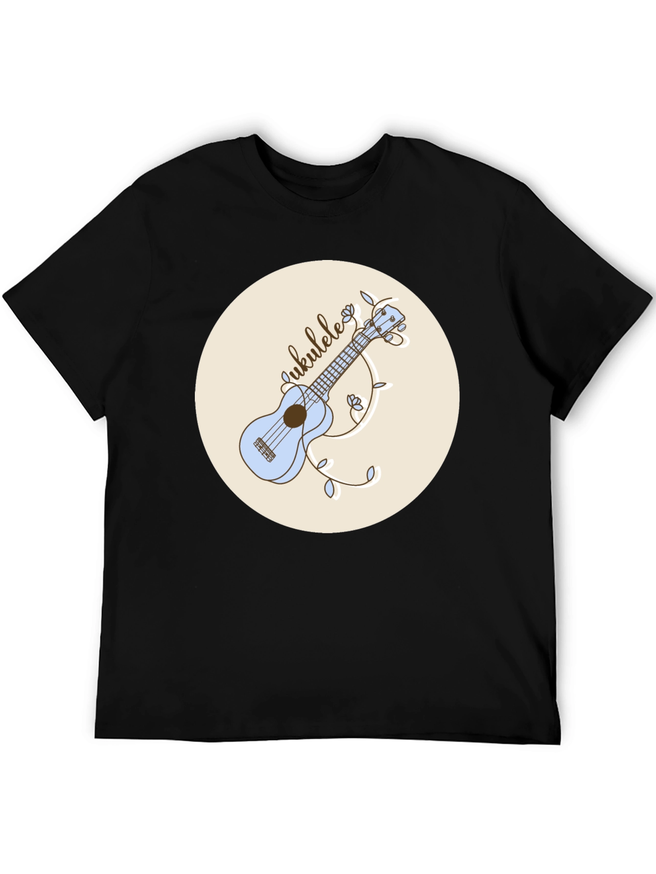 Ukulele Graphic Tee - Unique Musical Design