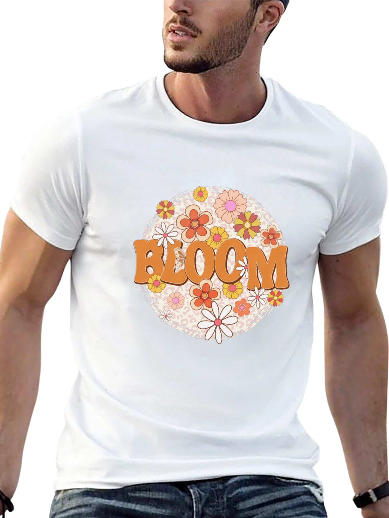 Bloom Flower Graphic T-Shirt