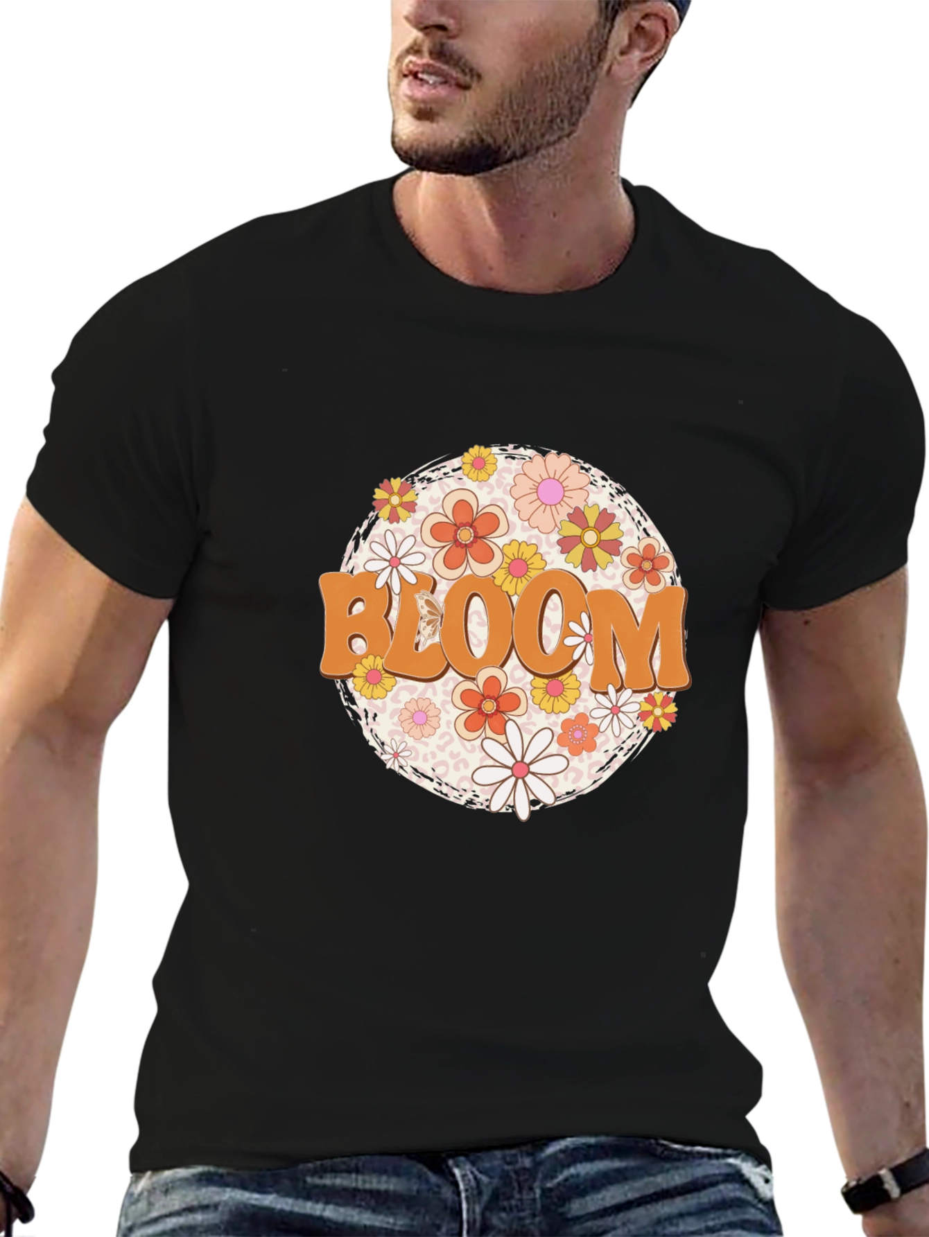 Bloom Flower Graphic T-Shirt