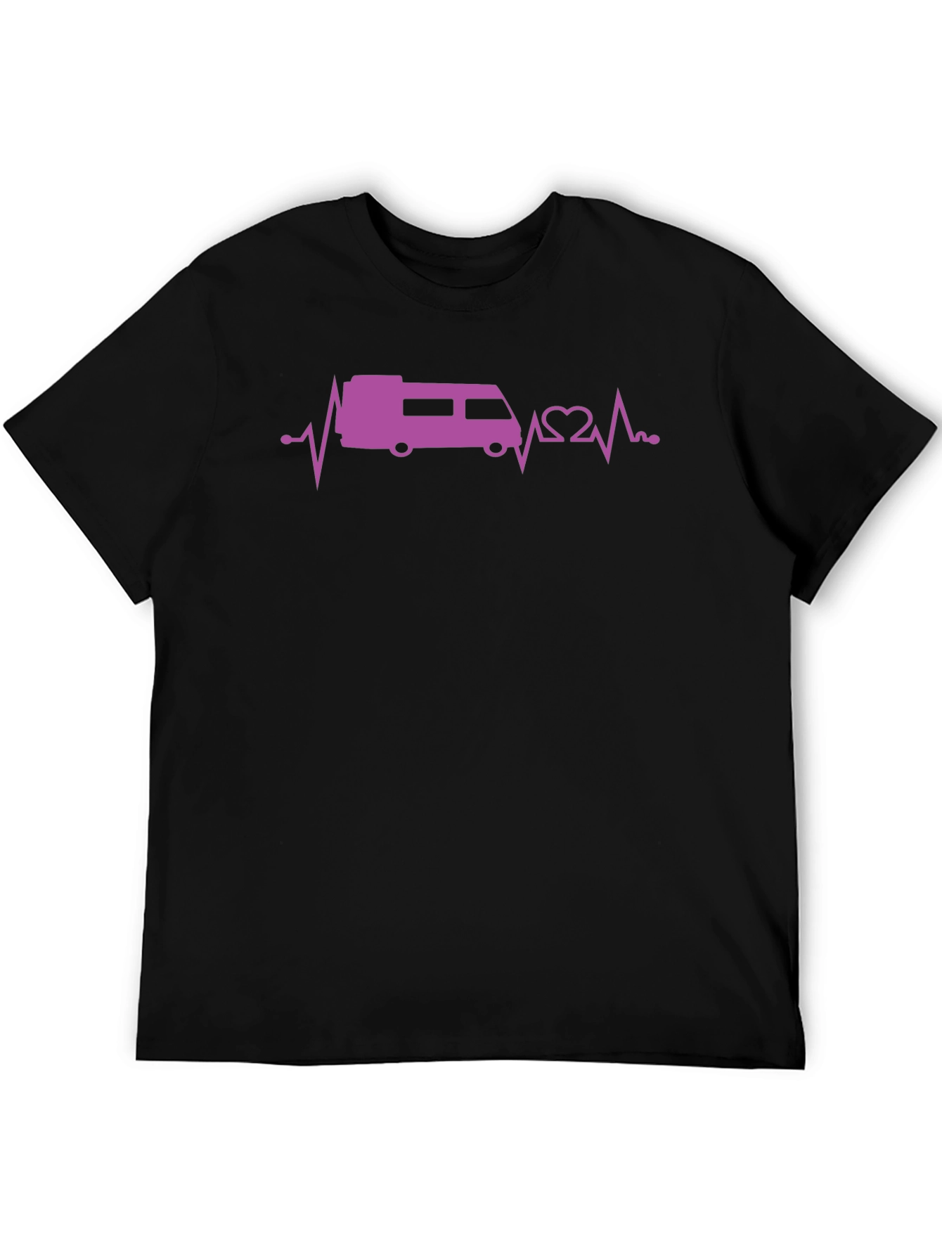 RV Heartbeat T-Shirt - Camper Love!