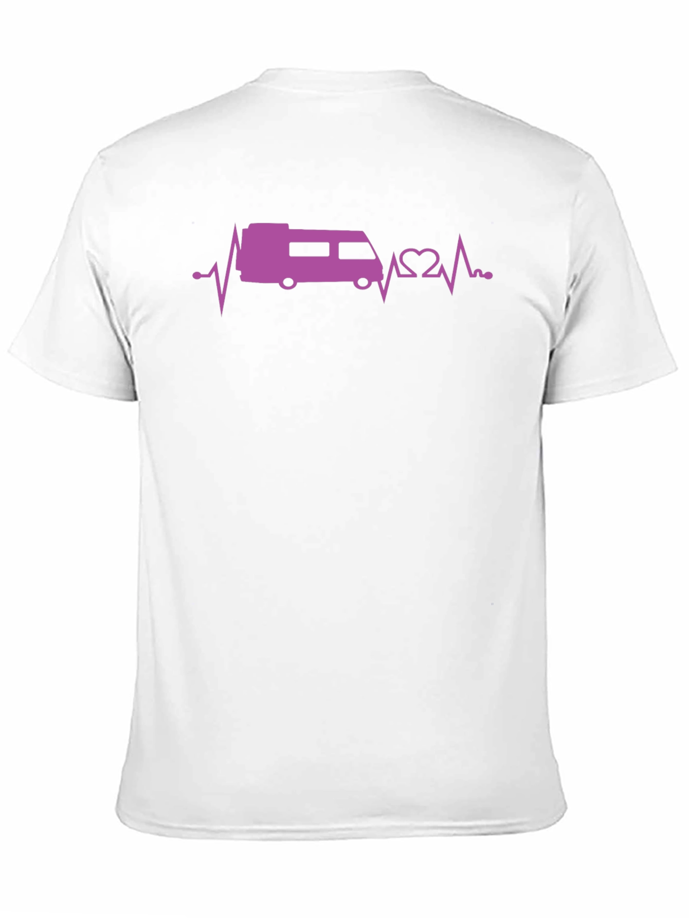 RV Heartbeat T-Shirt - Camper Love!