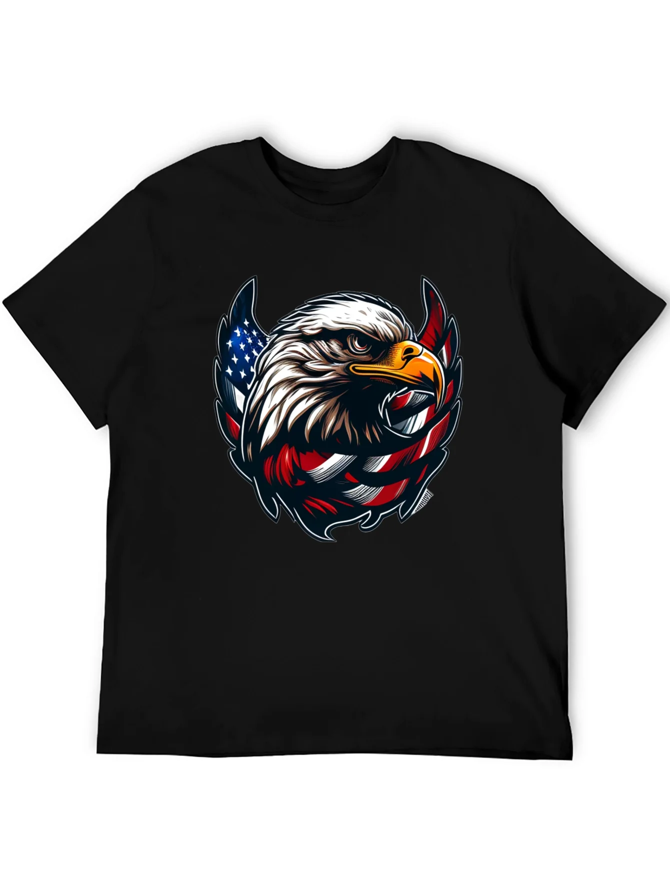 American Eagle Graphic Black T-Shirt