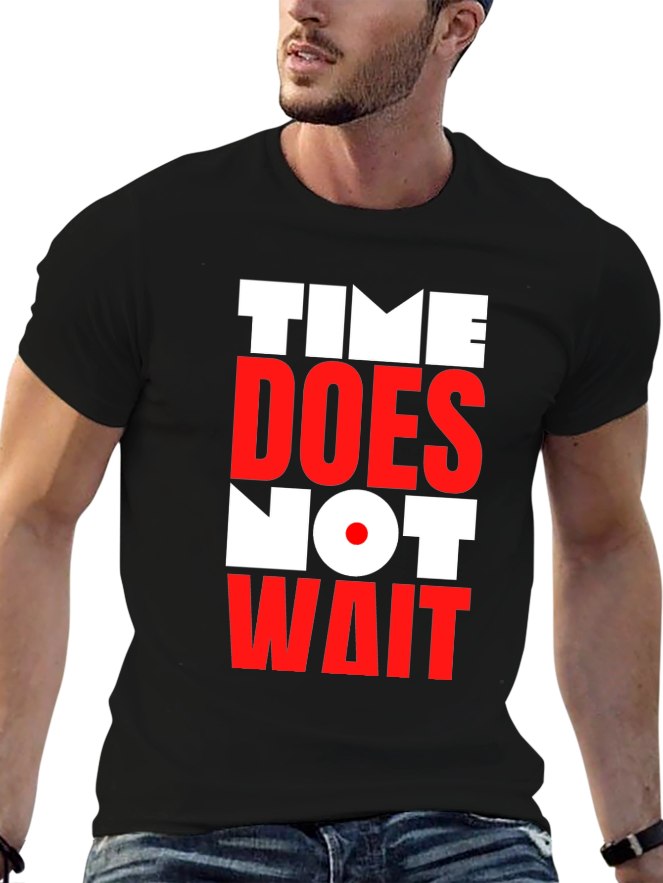 Time Does Not Wait Graphic T-Shirt