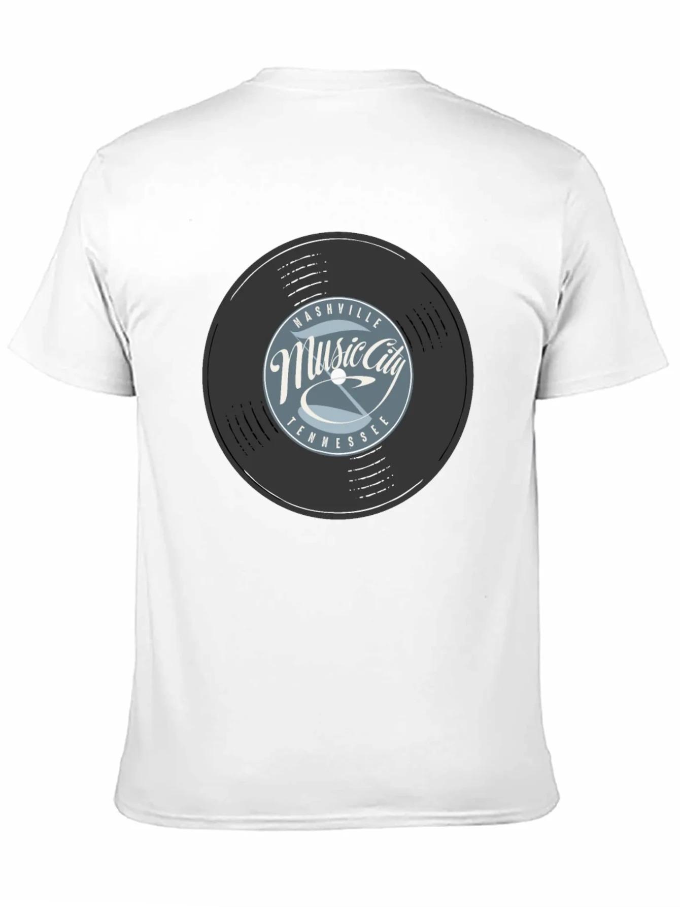 Nashville Music City Record T-Shirt